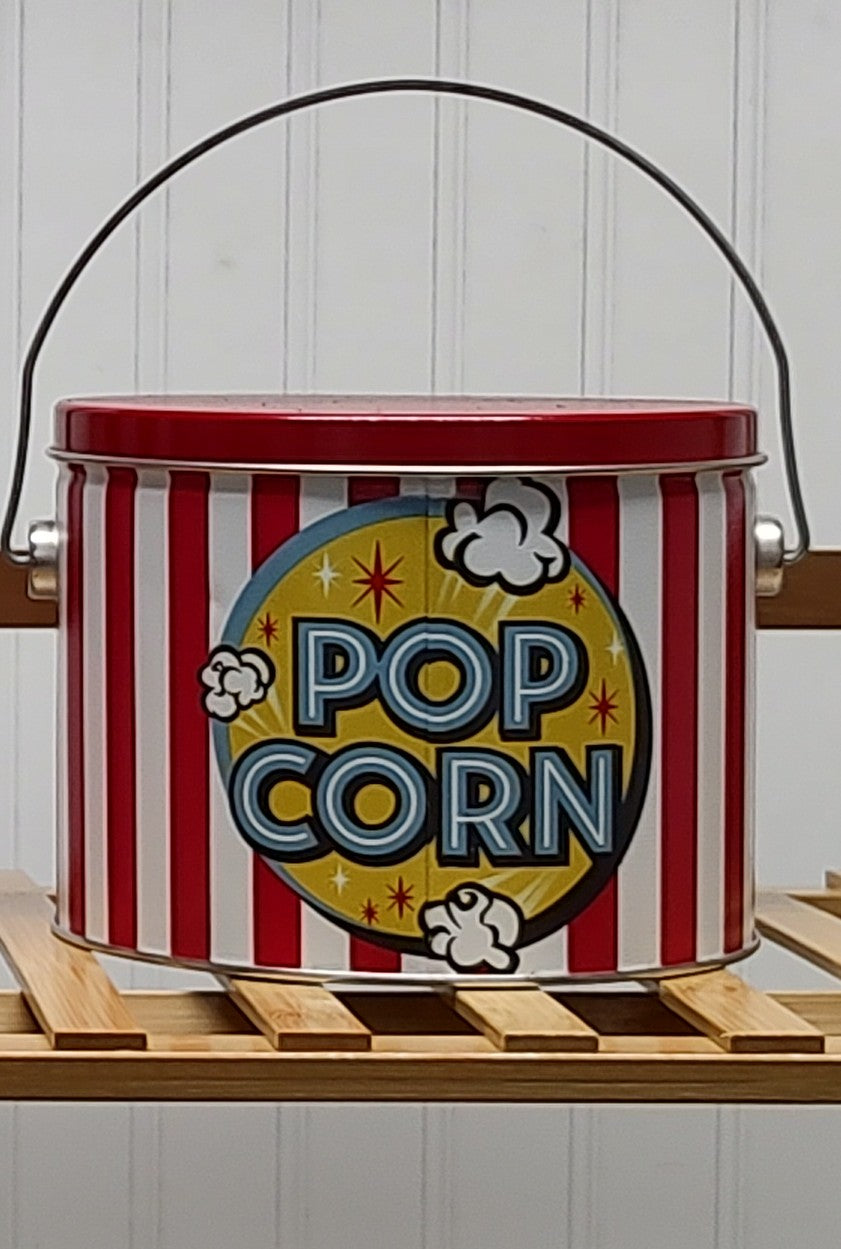 Popular NFL, College Football, Festive & Vintage Popcorn Tins